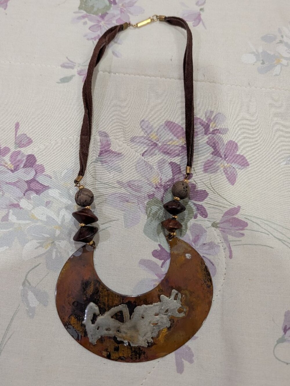 Cresent BoHo Necklace